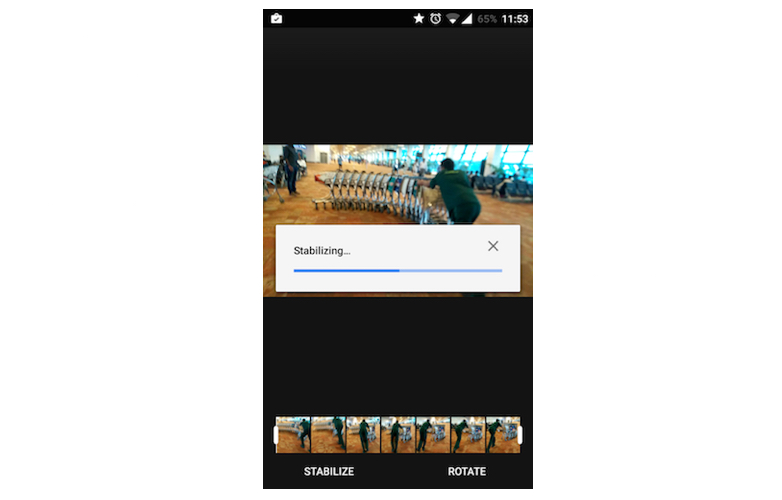 Google Photos for Android brings image stabilisation to videos