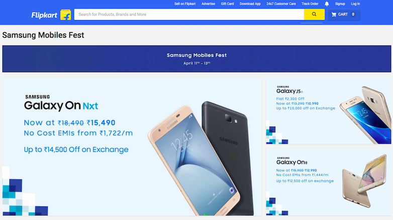 flipkart samsung m01