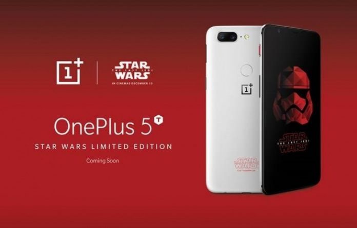 Oneplus 5t star wars edition sale date