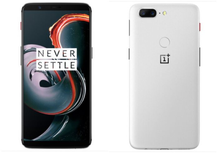 Oneplus 5t sandstone white 8gb ram 128gb storage