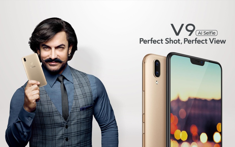 Vivo V9, A Feature-rich Mid-range Smartphone: Price in India, Specs, Features, Overview