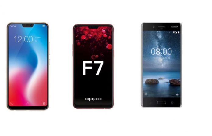 Nokia 7 plus vs oppo f7