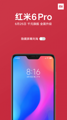 Xiaomi Redmi 6 Pro 