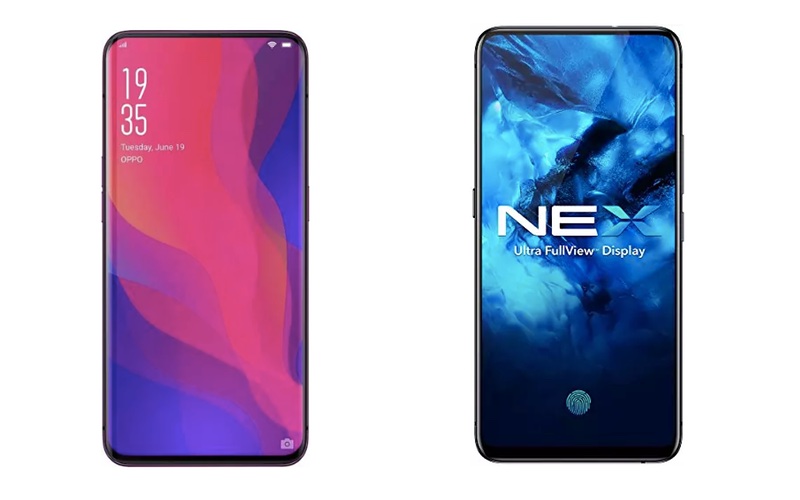 OPPO Find X vs Vivo NEX