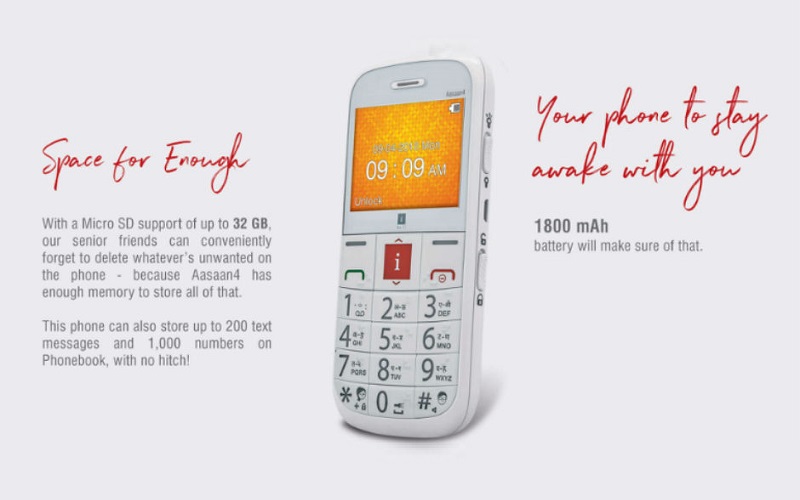   iBall Aasaan Feature Phone 