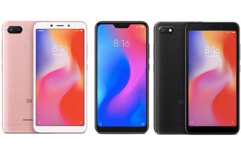 Redmi 6 Redmi 6 Pro and Redmi 6A