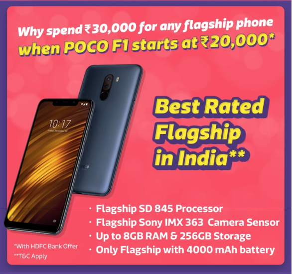 POCO F1 Discount