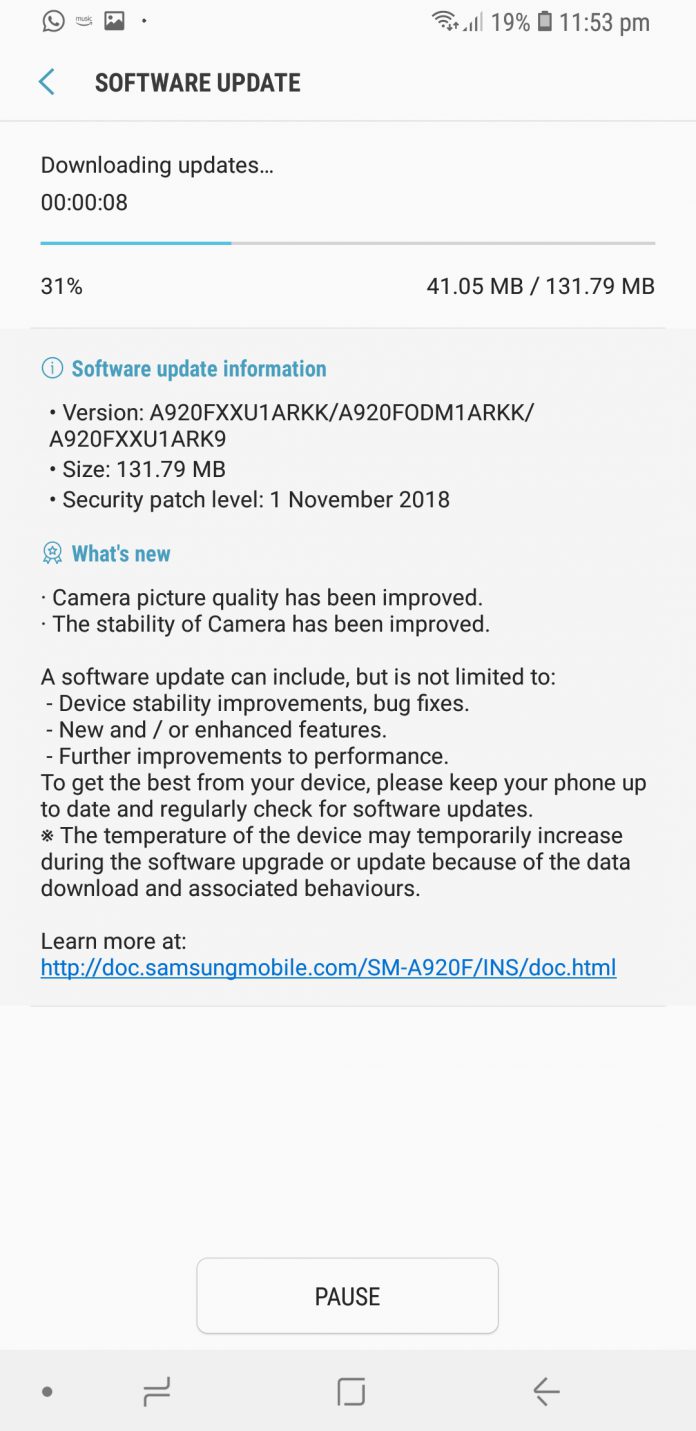 samsung a9 pro hard reset