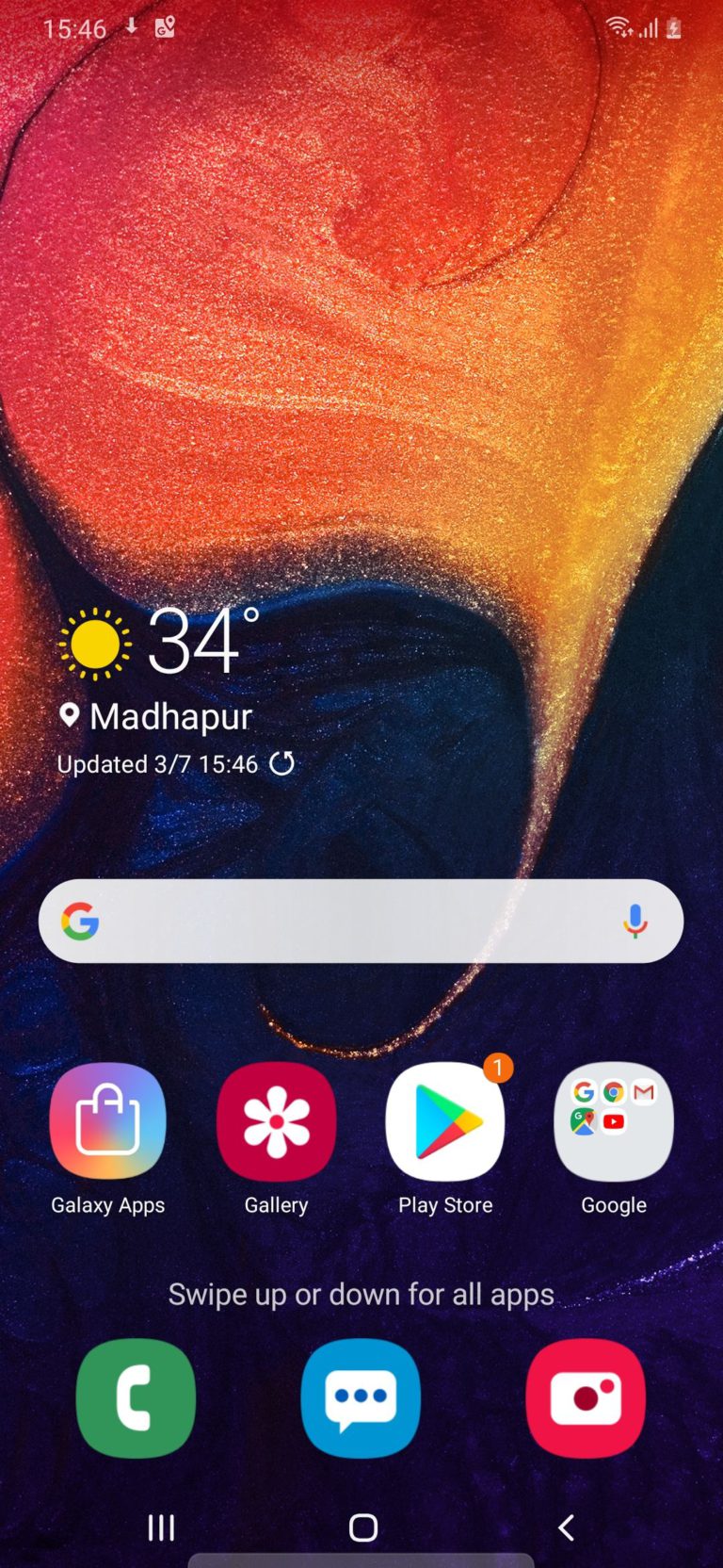 galaxy a50 screenshot