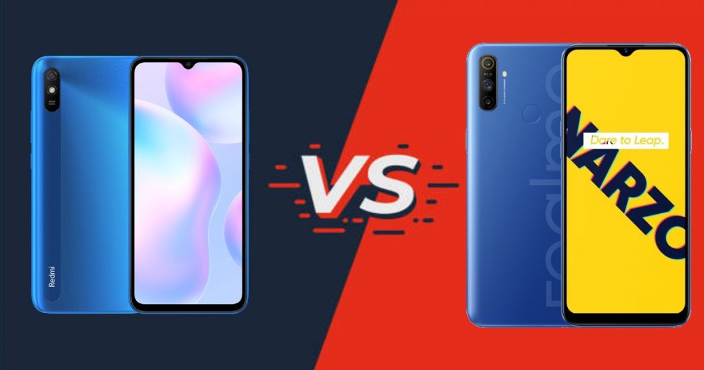 comparison between realme narzo 10 and redmi note 9 pro