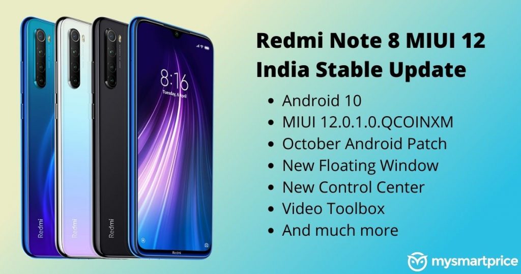 android 10 redmi note 8