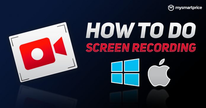 How to Record Screen with Audio in Windows 10 and Apple macOS Laptops