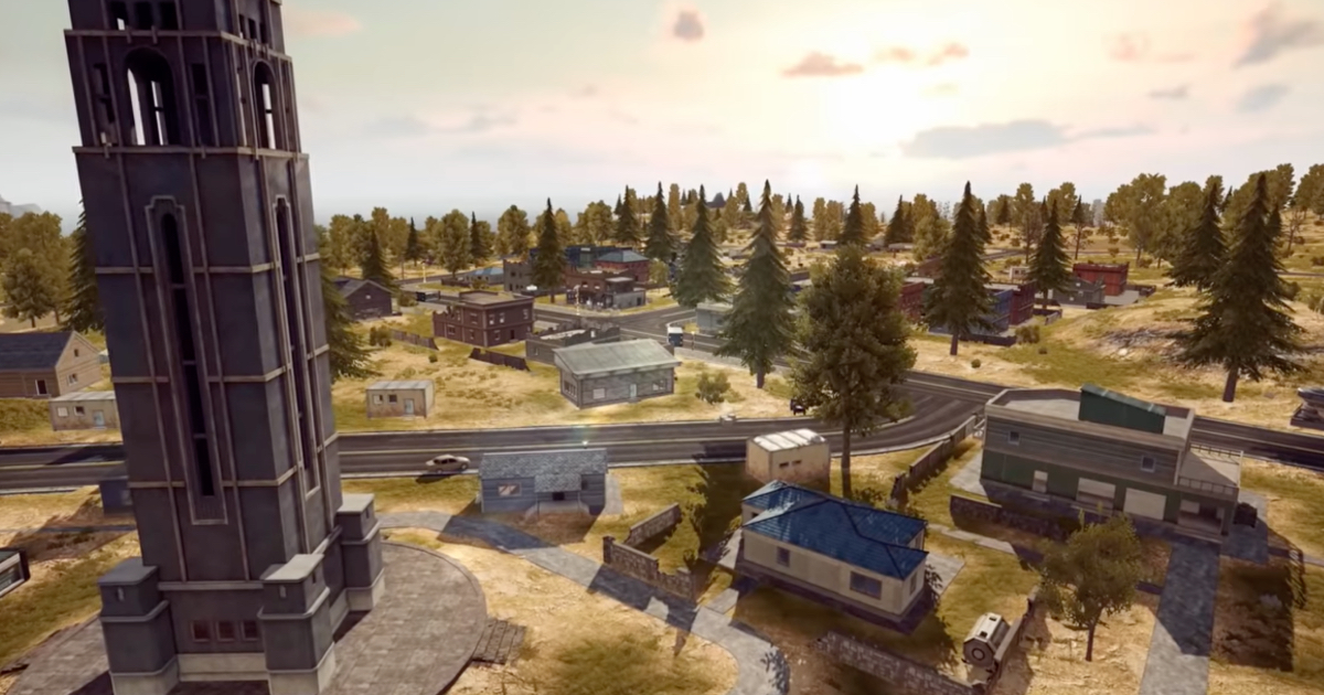 PUBG New State Troi Map