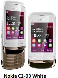 Nokia C2-03 White